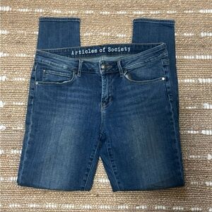 Articles of Society Women's Blue Jeans size 28 skinny stretchy